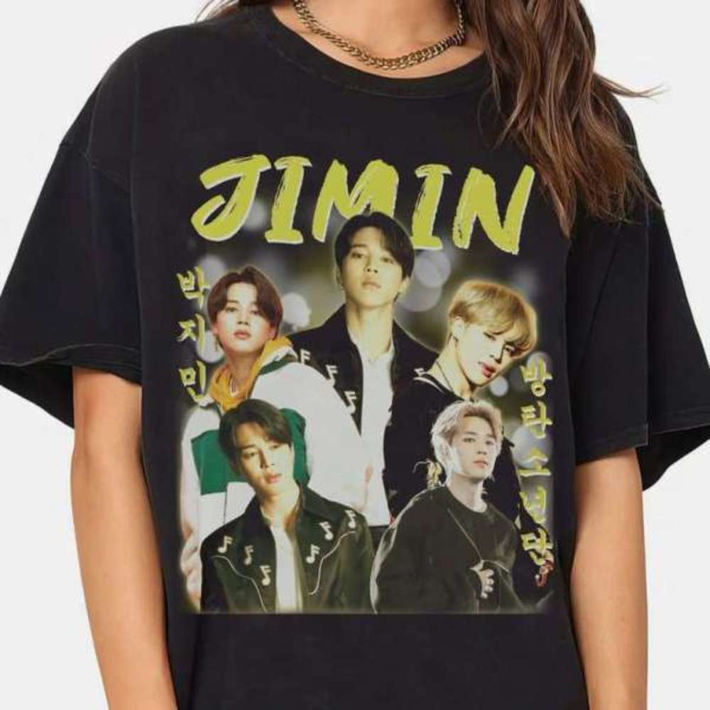 Jimin K Pop Idol Fan Art Aesthetic Music Lover Graphic T-Shirt